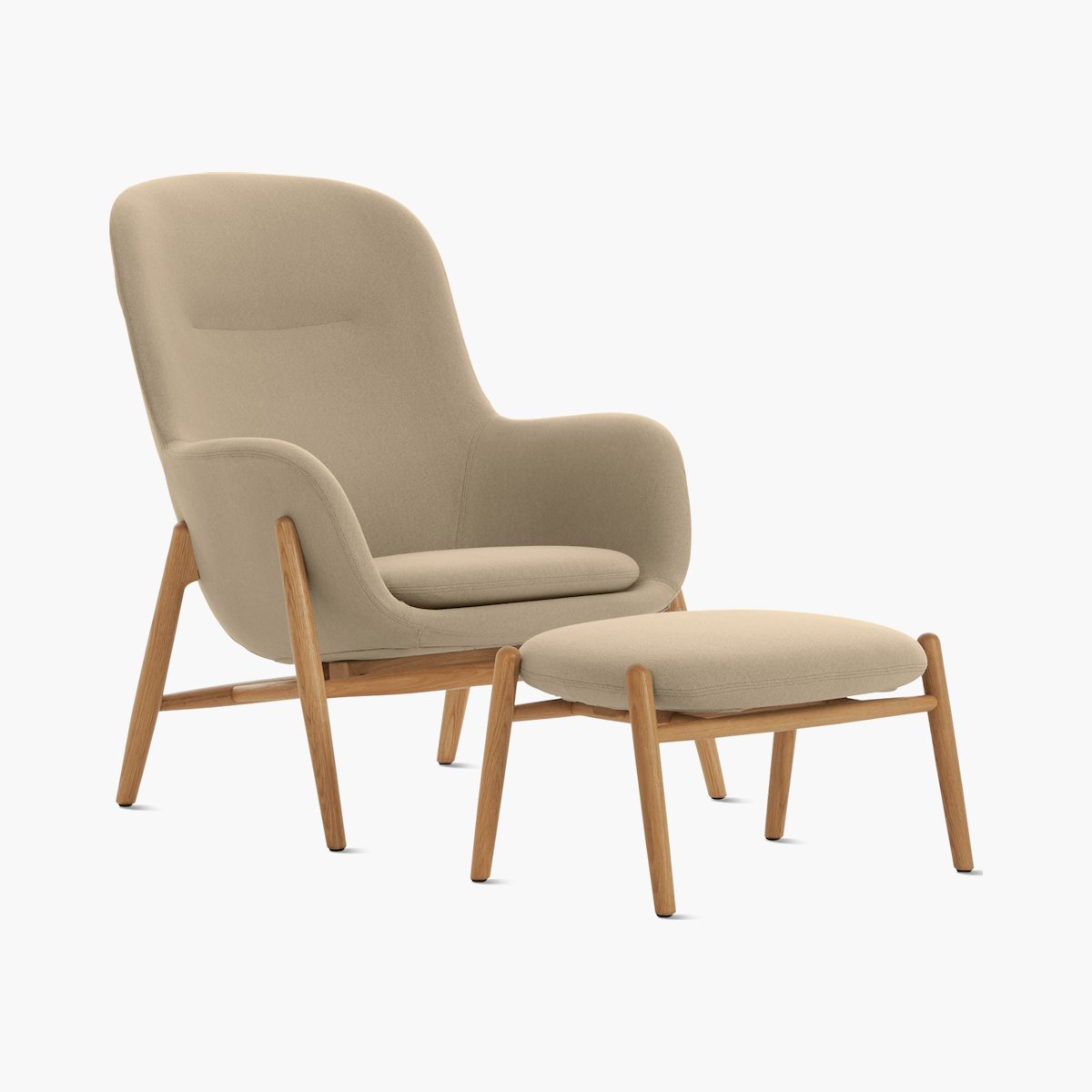 Nora Lounge Chair and Ottoman