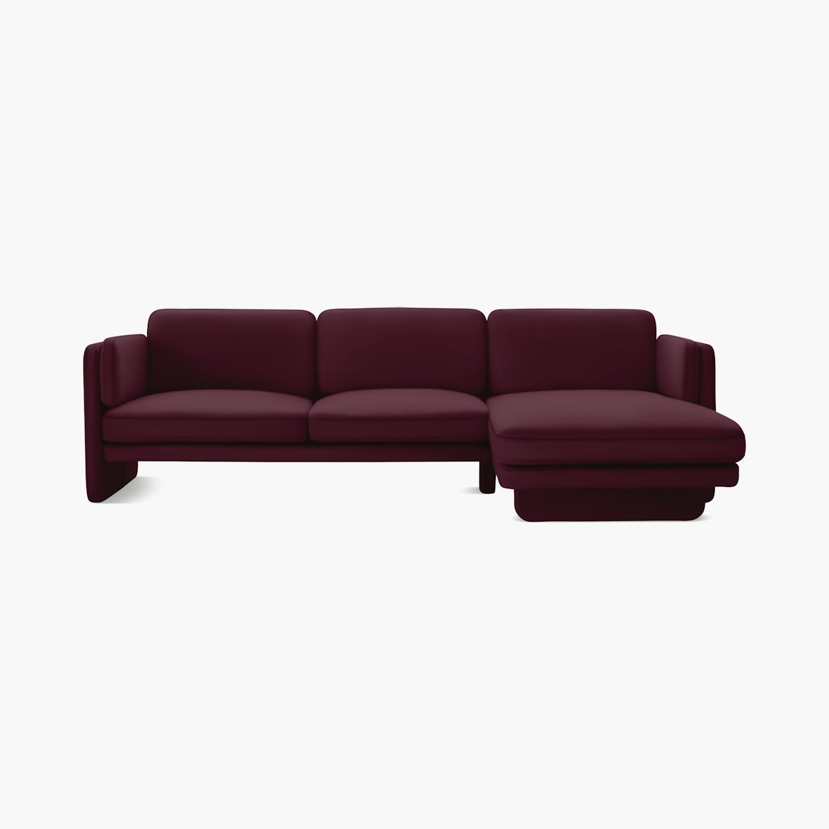 Pastille Sectional Chaise, 105"