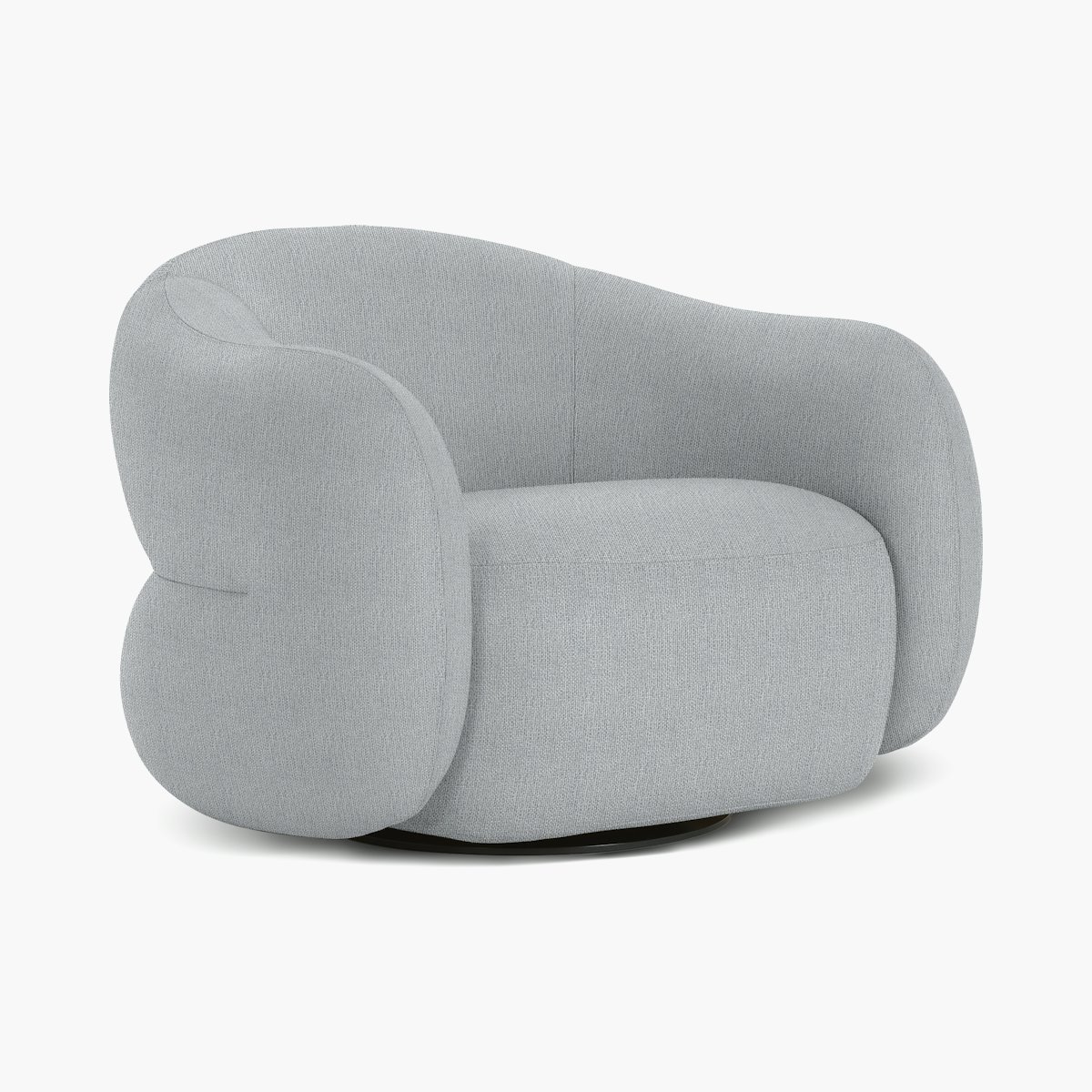 Soffi Swivel Chair, Fabric