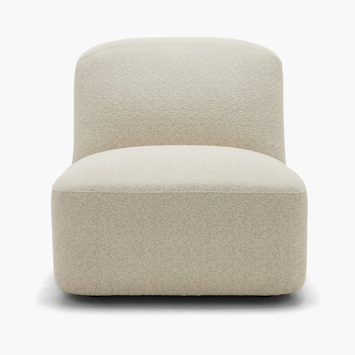 Muse Outdoor Armless Single Seat